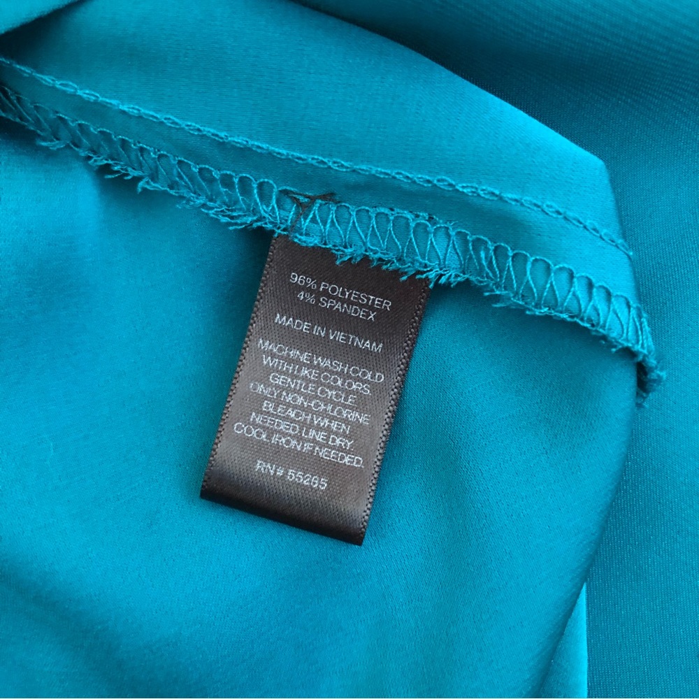 Express teal/blue Blouse - Picture 9 of 9